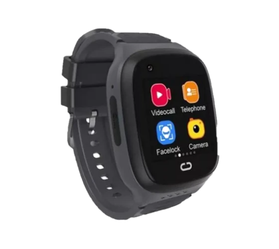 Helmet Smart Kids Watch 4G LT31 4G / Black — фото 2