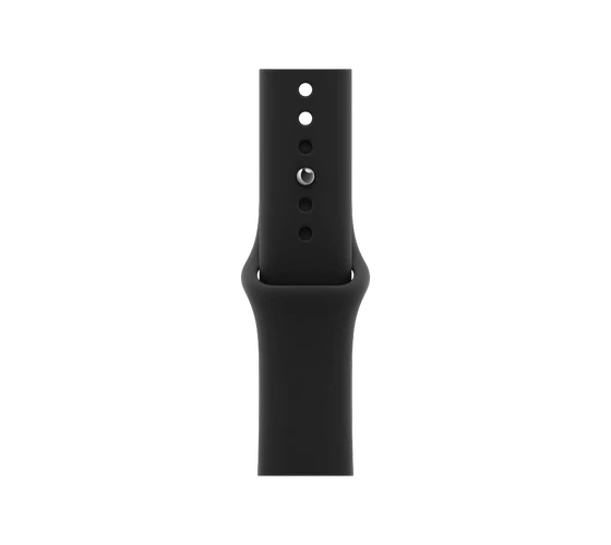 Apple Watch Series 12 42mm Sport Band / Black — imaginea 3