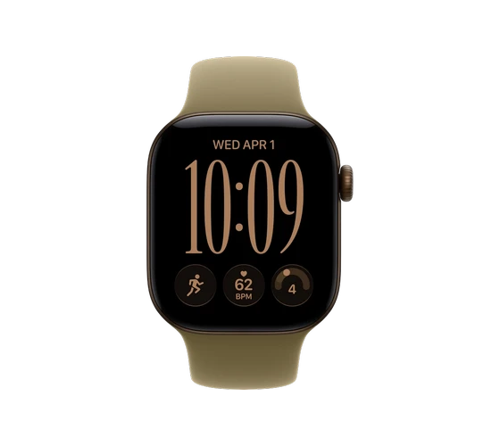 Apple Watch Series 12 42mm Sport Band / Dark Bronze — imaginea 2
