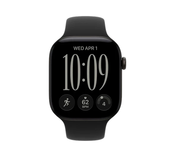 Apple Watch Series 12 46mm Sport Band / Black — фото 2