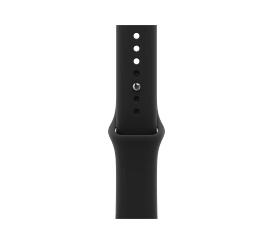 Apple Watch Series 12 46mm Sport Band / Black — imaginea 3