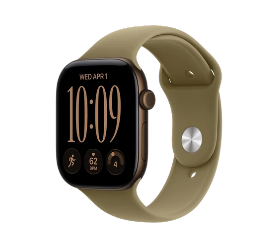 Apple Watch Series 12 46mm Sport Band / Dark Bronze