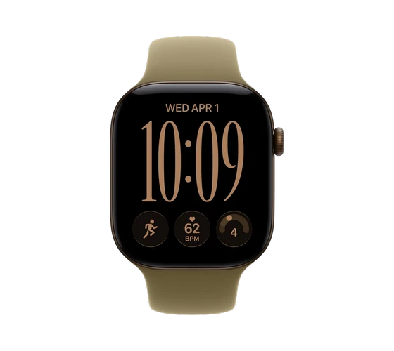 Apple Watch Series 12 46mm Sport Band / Dark Bronze — imaginea 2