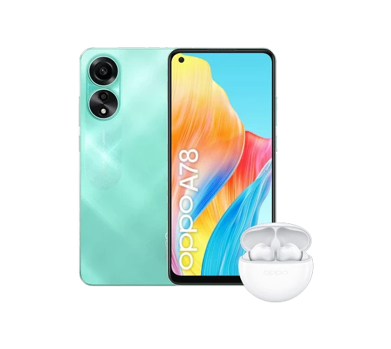 Oppo A78 + Enco Buds2 8GB / 128GB / Aqua Green