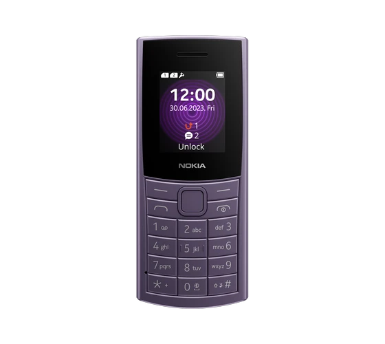 Nokia 110 4G Dual SIM 2023 / Arctic Purple — imaginea 3