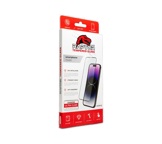 SWISSTEN for Apple iPhone 16 Pro Max Raptor 3D Tempered Glass