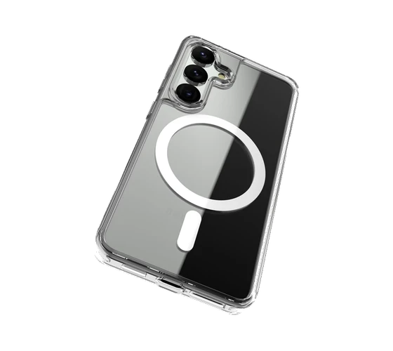 SWISSTEN for Samsung Galaxy S25 Clear Jelly MagStick case — imaginea 2