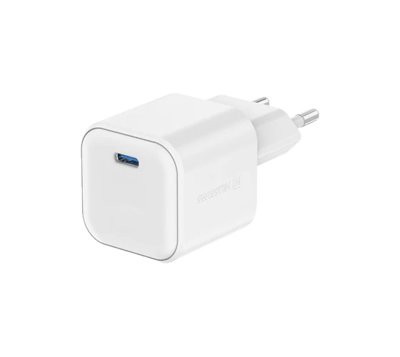 Swissten GaN 35W PD 1x USB-C /White — imaginea 2