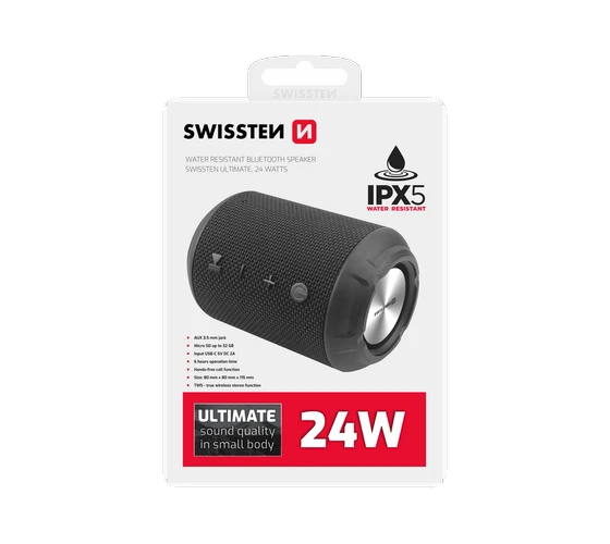 Swissten Ultimate Boxa portabila /24W /Black