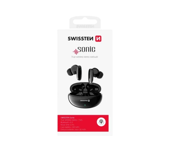 Swissten TWS Sonic Bluetooth / Black — фото 2